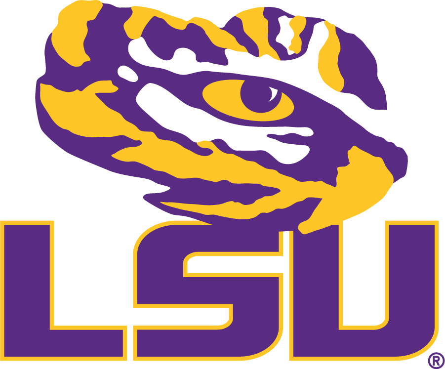 LSU Tigers 2014-Pres Secondary Logo v2 t shirts iron on transfers